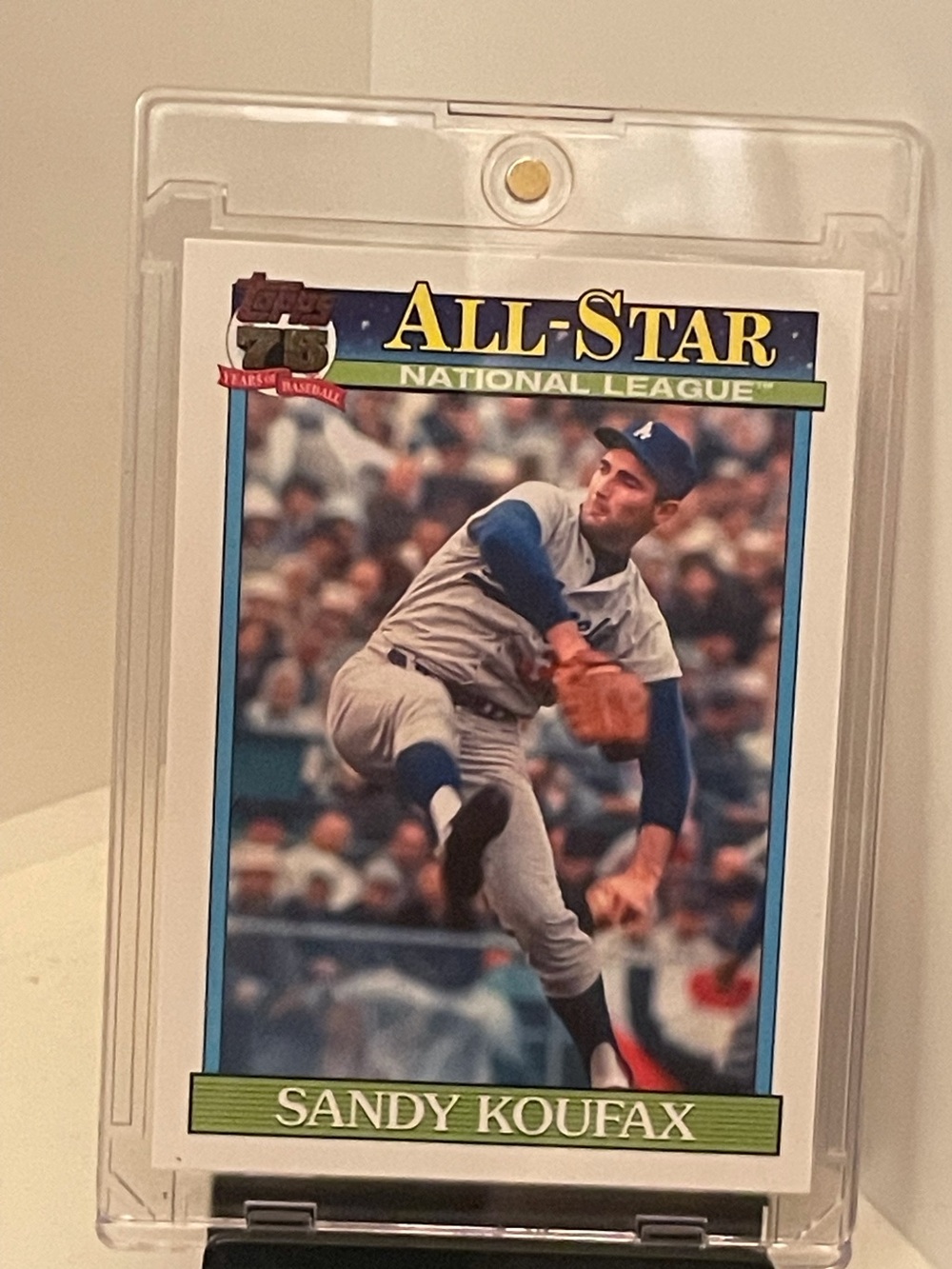 Sandy Koufax 2026 Topps Series 2-75th  Anniversary Tribute